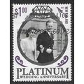 NZL 2017 $1.00 'PLATINUM ROYAL WEDDING ANNIVERS...