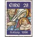 EIRE, CHRISTMAS, Holy Family, navy 1996, 28, #2