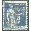 France 1932 - SG514 - 1f.50 blue - Peace - used 5