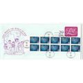 United States 1991 29c Love Booklet Pane FDC Ho...