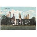 Cardiff Castle Glamorganshire Old Postcard 72787