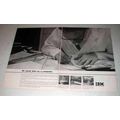 1962 IBM 7040 Computer Tele-processing Ad - Needs Time