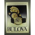 1976 Bulova 12021, 10600, 12649 Watch Ad