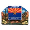 Arizona State Welcome Sign Artwood Fridge Magnet