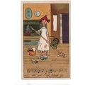 NICE HAMISH DUNCAN COMIC POSTCARD "THE GIRL I L...