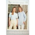 Vintage: King Cole 2563 cropped top & sweater, DK