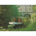 John Rennie Floating Restaurant Ship River Avon Bath Canal Postcard