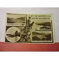 LOCH LOMOND. SCOTLAND multiview used vintage po...