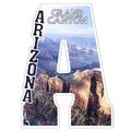 Arizona Grand Canyon Capital A Collage Design F...