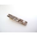 2 1/2 inch tan white gray multi-color marbled a...