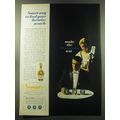 1960 Old Smuggler Scotch Advertisment - the Blue-Glass Test