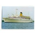 LN0460 - Portuguese Liner - Funchal - postcard