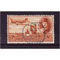 EGYPT 1947 SG325 AIR 7M ORANGE FINE USED