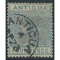 Antigua 1882 SG23 4d Blue Crown CA Fine Used . ..