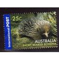 AUS 2006 25c 'SHORT BEAKED ECHIDNA' FINE USED (...