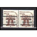 1618av 13c Liberty Bell Very Fine MNH Dry Gum G...