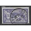 FRANCE 1920 60c VIOLET & BLUE OLIVER MERSON SG ...
