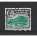 Rhodesia&Nyasaland.SG26 1s 3d Lake Nyasa.Fine U...