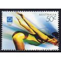 Australia 2004 Athens Olympics - Swimming 50c Used
