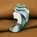 Beautiful Handmade Natural Shell Mother-of -Pea...