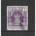 Burma.SG147 1k Lion Throne (Violet).Fine Used.J...