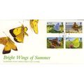 Guernsey 1997 WWF Briight Wings of Summer set o...