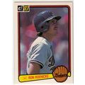 1983 Donruss baseball card 327 Ron Roenicke