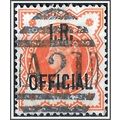 QV 1888 SGO13 I R Half Penny Official Used
