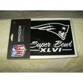 super bowl 46 XLVI new england patriots collect...
