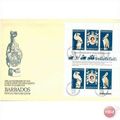 Barbados FDC 1978 - SG MS - 597-599 - 25th Anni...