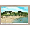 Swanpool Beach, Falmouth Cornwall postcard with...