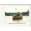 S.46 Paddle Steamer KINGSWEAR CASTLE Postcard