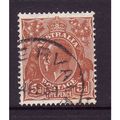 AUSTRALIA 1932 SG 130 5d ORANGE BROWN FINE USED#3