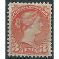 Canada 1873 SG96 3c Orange-Red Fine Used .. ..