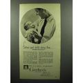 1950 Gerber's Baby Food Ad - Father and Child