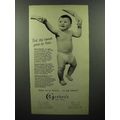 1950 Gerber's Baby Food Ad - First Step