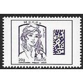 Mi 6257: 20 g. Monde deep violet Definitive Sta...