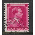 BELGIUM 1936 1F RED SG 748 FINE USED