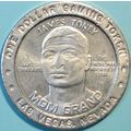 MGM Grand. $1 Casino Token. Las Vegas, NV. Jame...