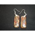 35x15mm brown cream grey green earth colour oce...