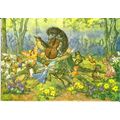 Art MOLLY BRETT Dancing Time Postcard (Medici 1...