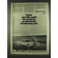1978 Alcoa Aluminum Ad - Breakaway Pole