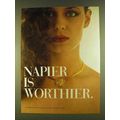 1980 Napier Fashion Jewelry Ad - Napier is Worthier
