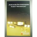 1984 Citizen Quartz MusicAlarm Lyric Watch Ad - 8 Bars