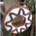 Kurt Adler Vanilla Frosted, Decorated & Glitter...