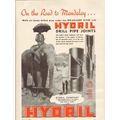 HYDRIL COMPANY 1936 Mandalay Burma oil gas dril...