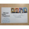 1972 British Explorers FDC Post Office Cover Pa...