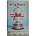 1981 programme Manchester City v. Ipswich Town,...