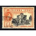 Sierra Leone 1956 QE2 £1 Govt House used SG 222...
