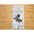 1988 Questar Telescope Ad, The Magic of Design,...